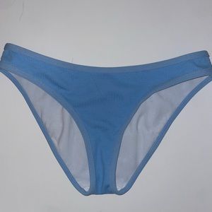 Light blue bathing suit bottoms